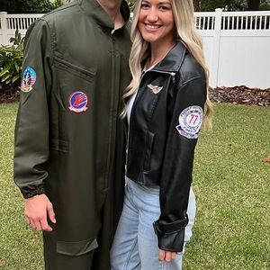 Top Gun Charlie Leather Jacket costume
